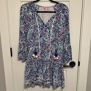 Lilly Pulitzer beach cover-up